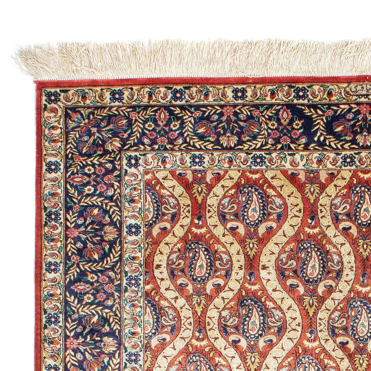 Qom Tæppe 98x150cm - Persisk tæppe