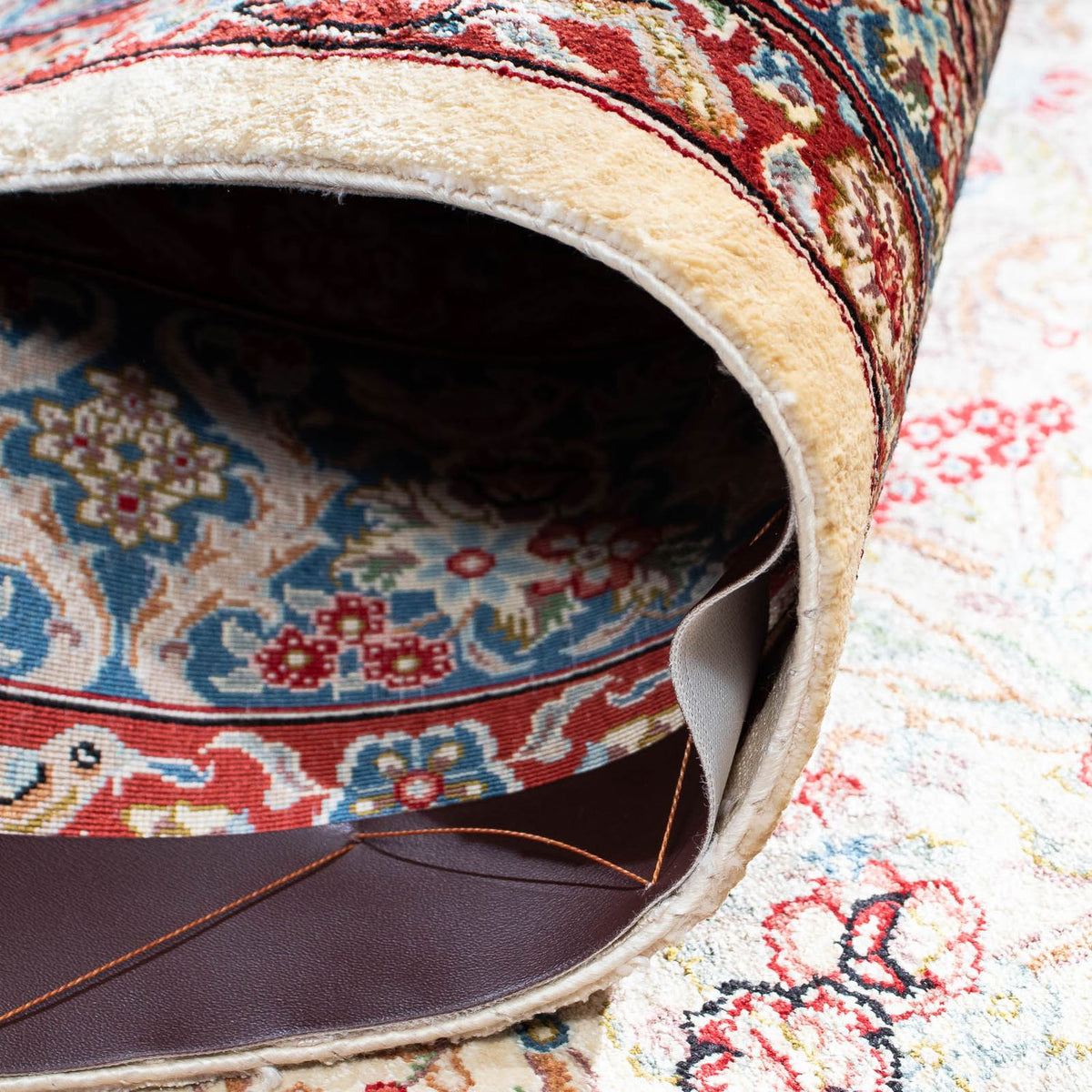 Persisk tæppe - Ghom - 157 x 99 cm - beige