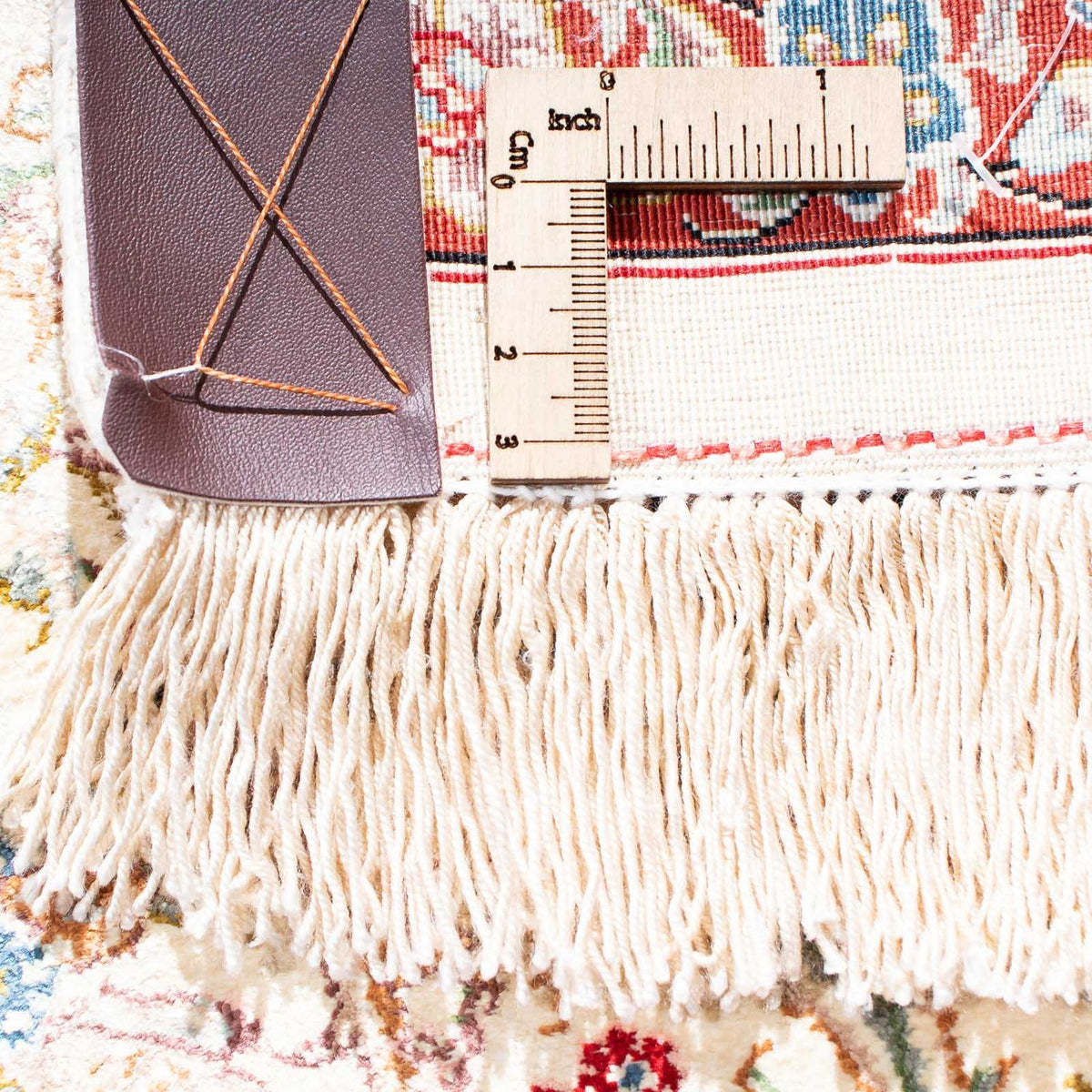 Persisk tæppe - Ghom - 157 x 99 cm - beige