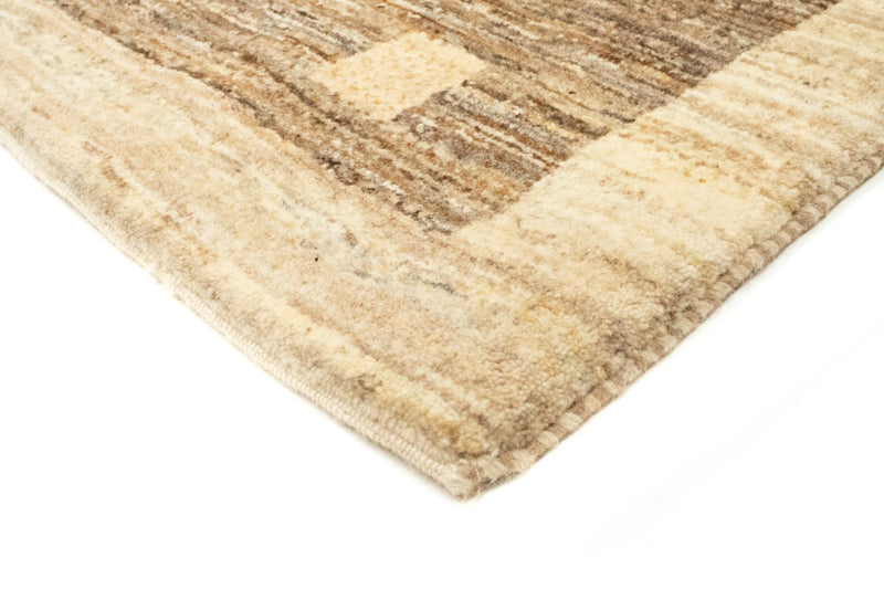 Gabbeh Tæppe - Loribaft Persisk - 228 x 161 cm - lys brun