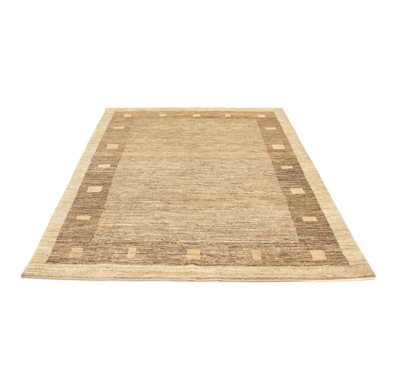 Gabbeh Tæppe - Loribaft Persisk - 228 x 161 cm - lys brun