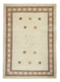 Gabbeh Tæppe - Loribaft Persisk - 286 x 202 cm - beige