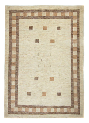 Gabbeh Tæppe - Loribaft Persisk - 286 x 202 cm - beige