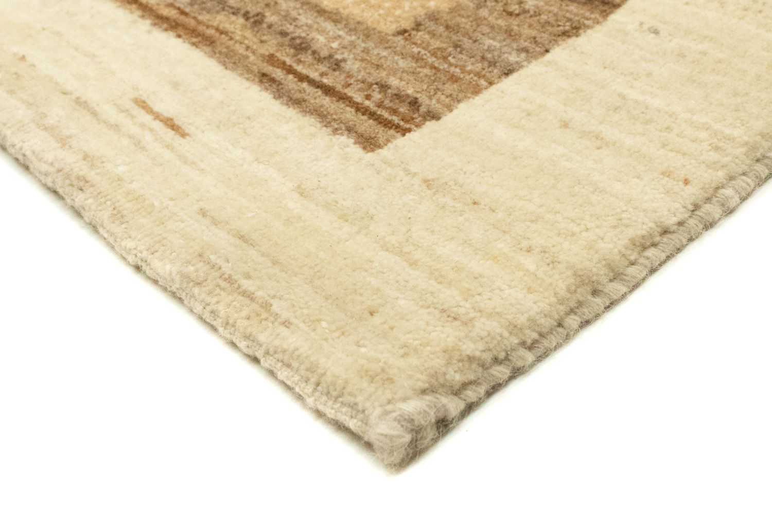 Gabbeh Tæppe - Loribaft Persisk - 286 x 202 cm - beige