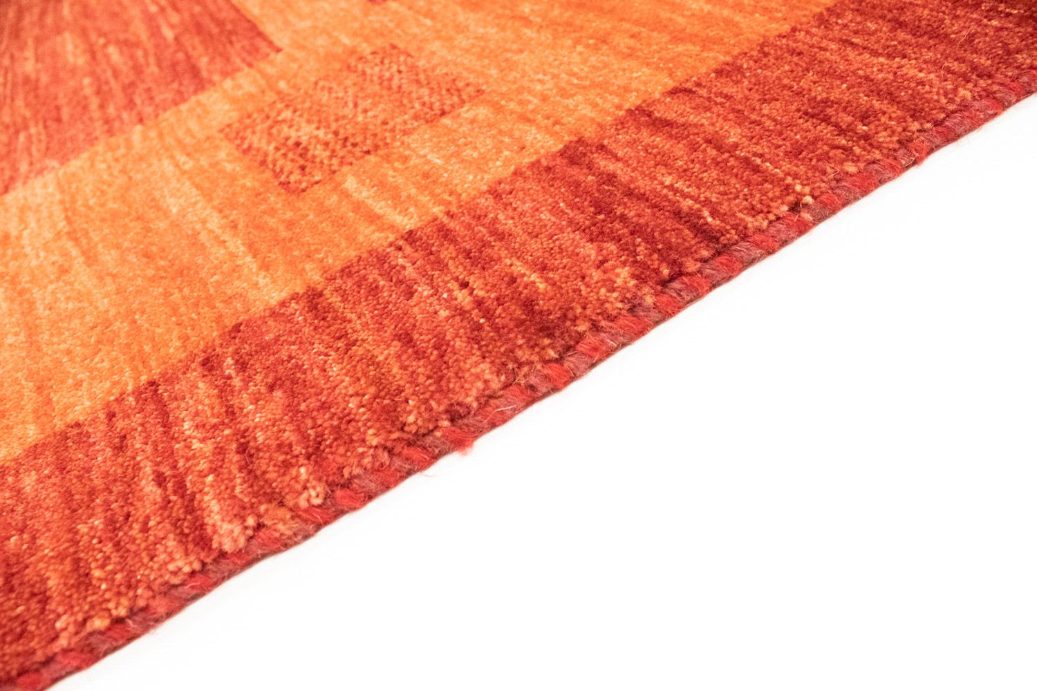 Gabbeh Tæppe - Loribaft Persisk - 247 x 171 cm - rød