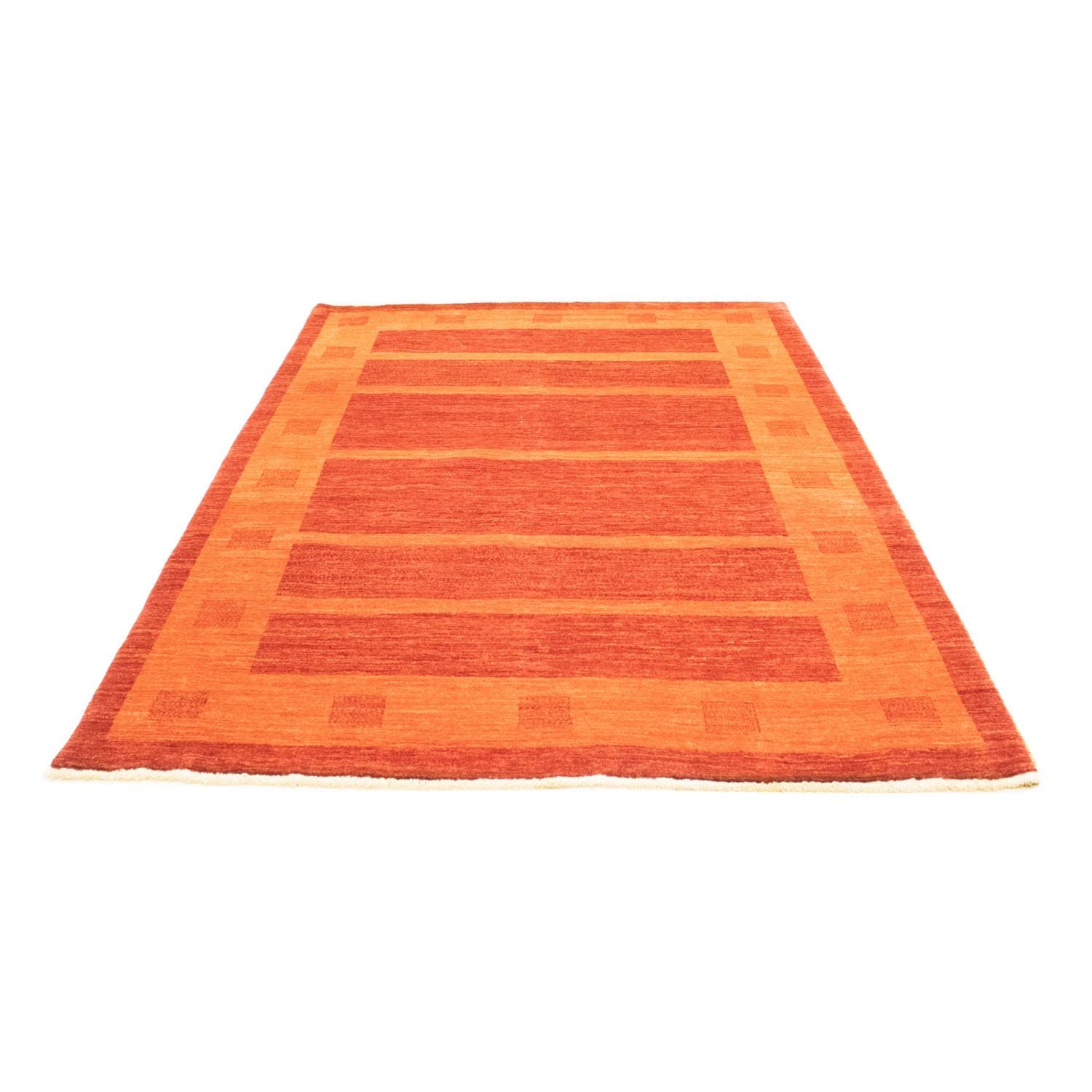 Gabbeh Tæppe - Loribaft Persisk - 247 x 171 cm - rød