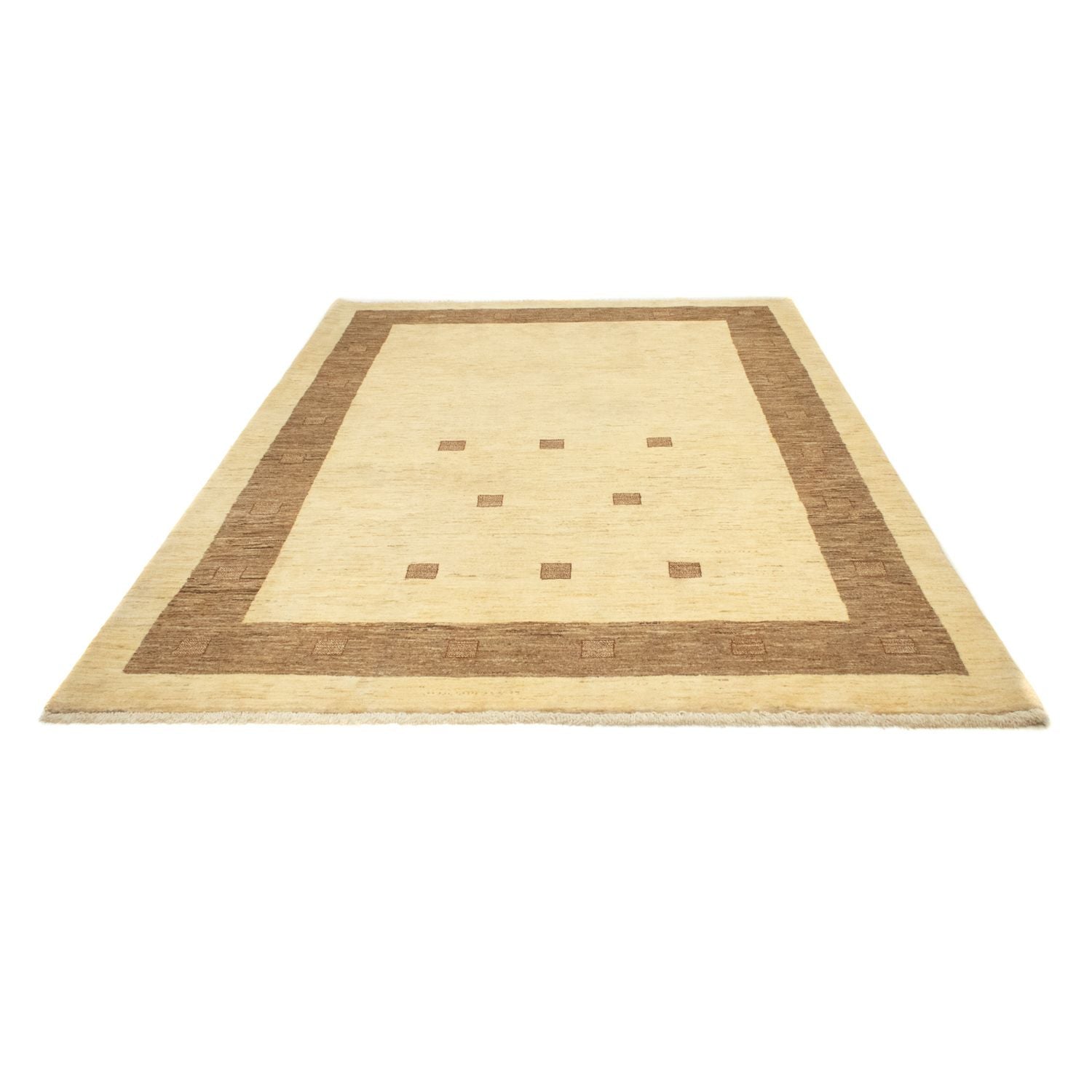Gabbeh Tæppe - Loribaft Persisk - 261 x 192 cm - beige