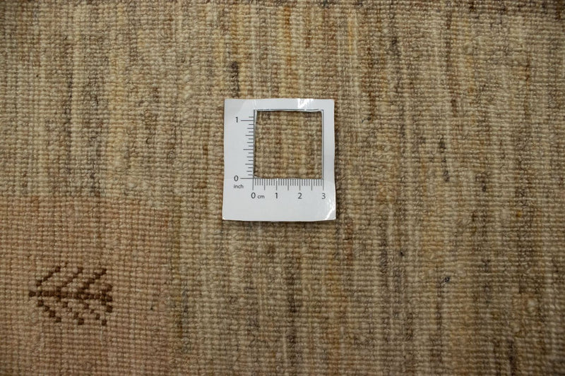 Gabbeh Tæppe - Loribaft Persisk - 345 x 247 cm - beige