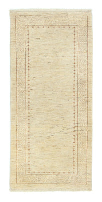 Løber Gabbeh Tæppe - Loribaft Persisk - 185 x 85 cm - beige