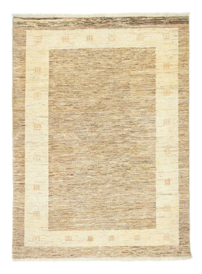 Gabbeh Tæppe - Loribaft Persisk - 194 x 141 cm - beige