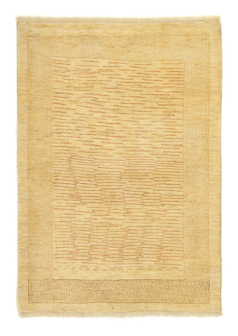 Gabbeh Tæppe - Loribaft Persisk - 168 x 121 cm - beige
