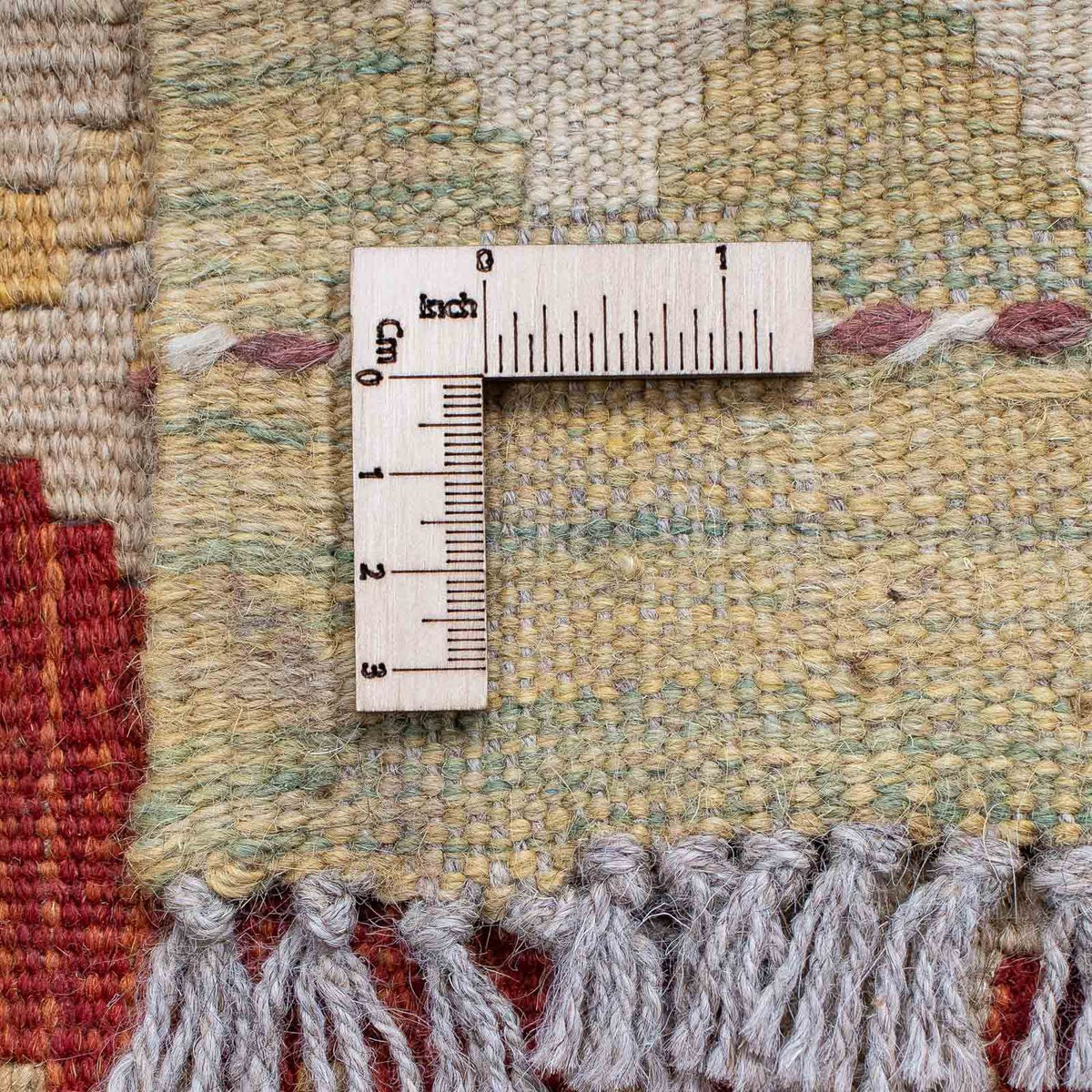 Løber Kelim Carpet - Splash - 152 x 61 cm - flerfarvet