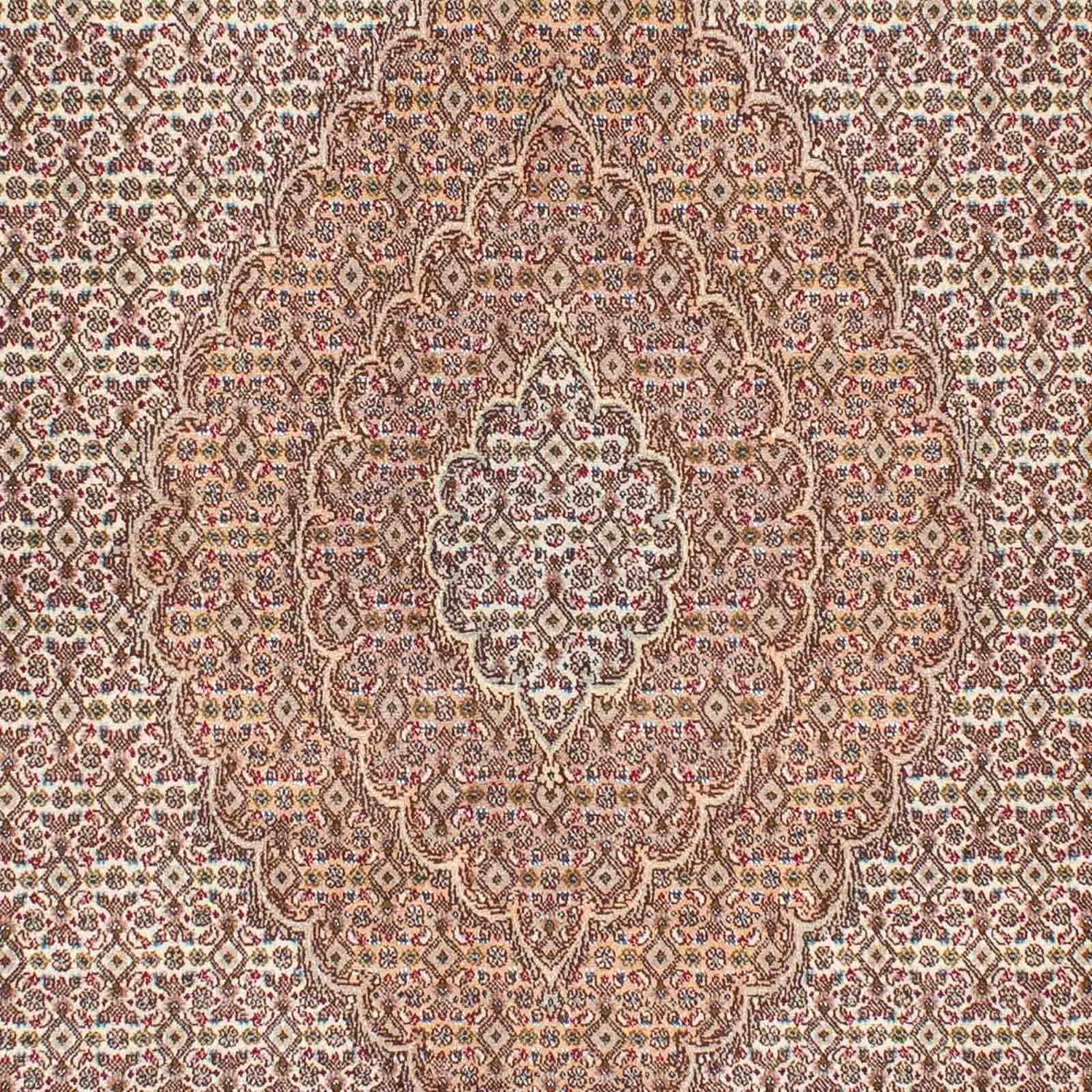 Persisk tæppe - Tabriz - 242 x 168 cm - lys brun
