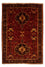 Persisk tæppe - Nomadisk - 307 x 206 cm - mørkerød