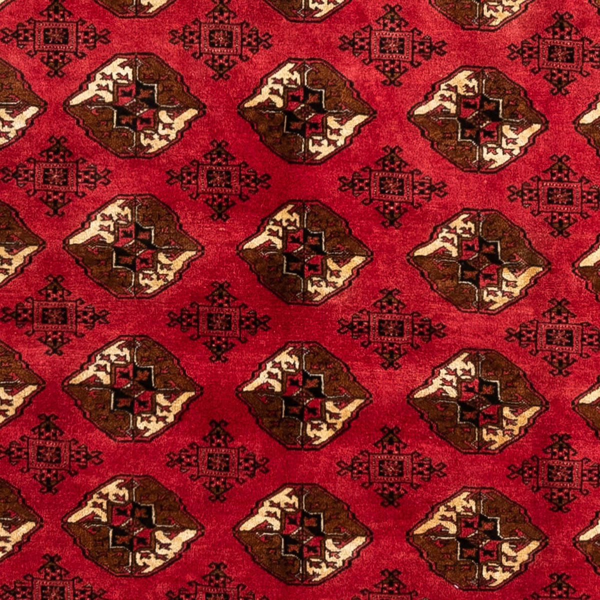 Persisk tæppe - Nomadisk - 290 x 203 cm - mørkerød