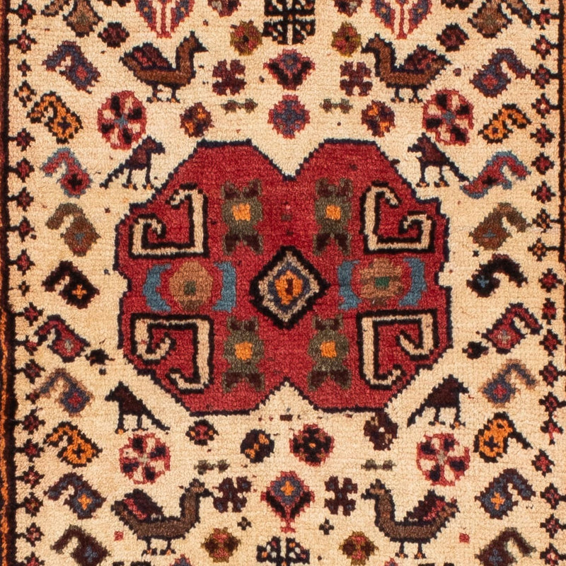 Persisk tæppe - Nomadisk - 154 x 77 cm - beige