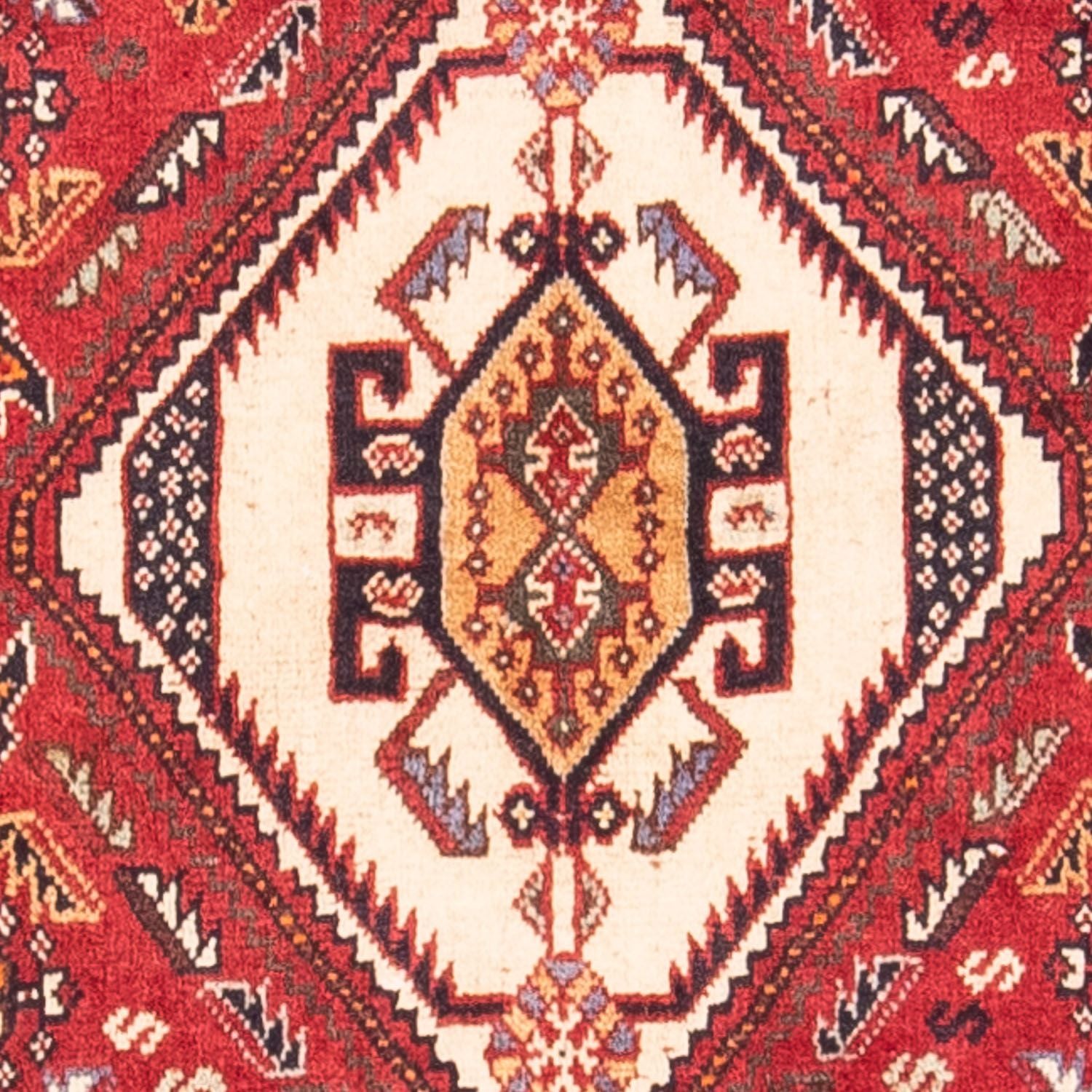 Løber Persisk tæppe - Nomadisk - 266 x 97 cm - rød