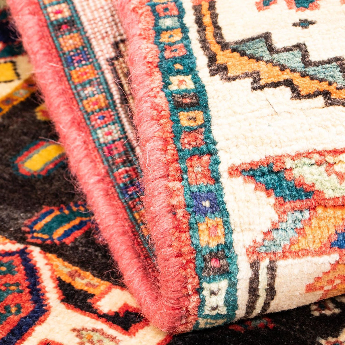 Persisk tæppe - Nomadisk - 151 x 108 cm - lysrød