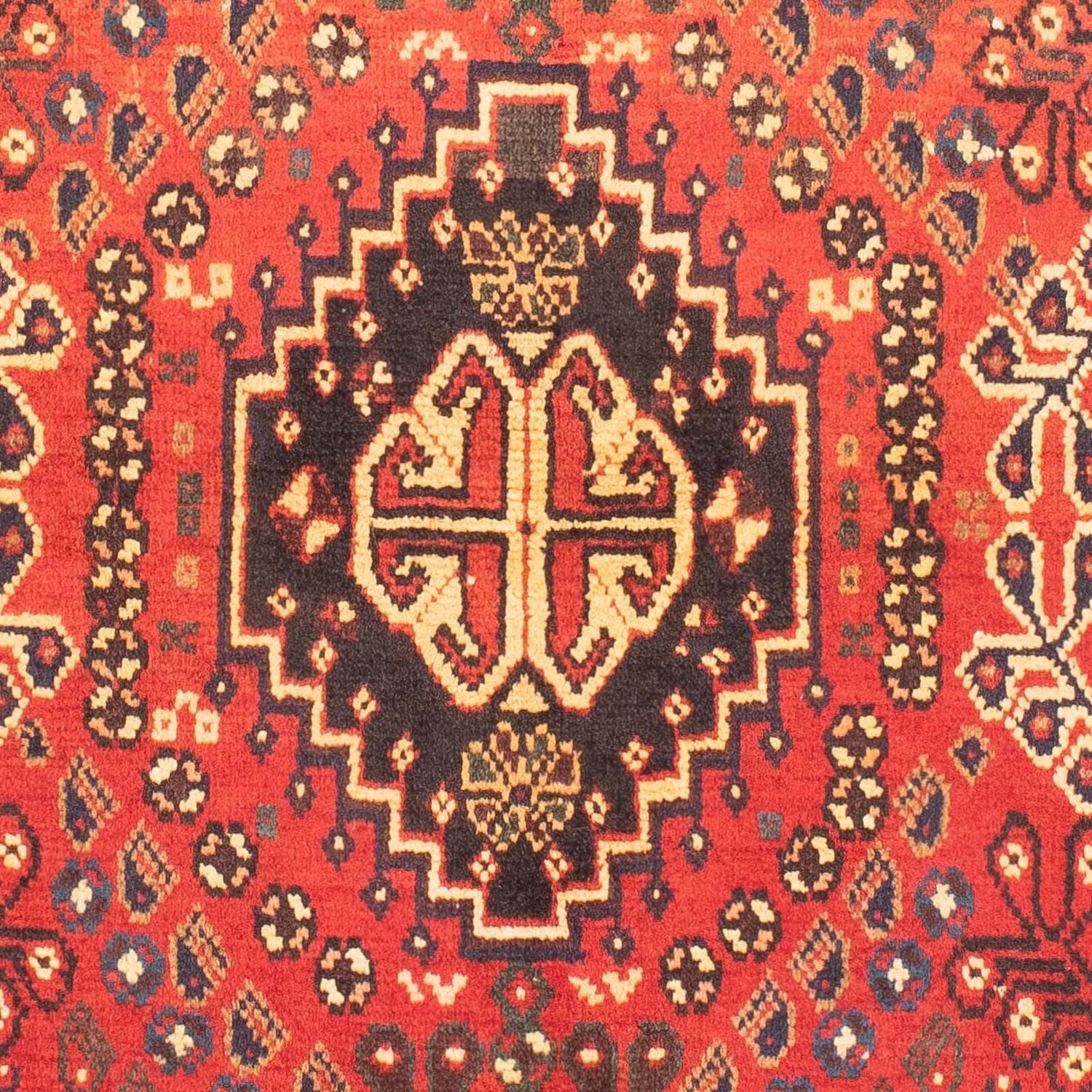 Persisk tæppe - Nomadisk - 144 x 96 cm - rød