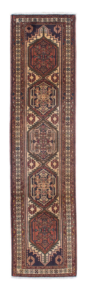 Løber Persisk tæppe - Nomadisk - 291 x 67 cm - brun