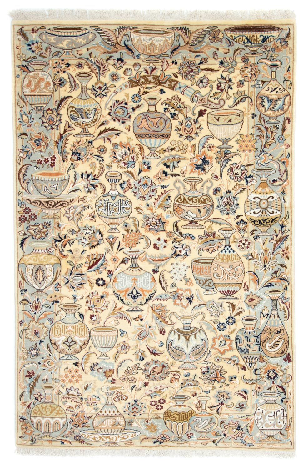 Persisk tæppe - Classic - 202 x 128 cm - beige