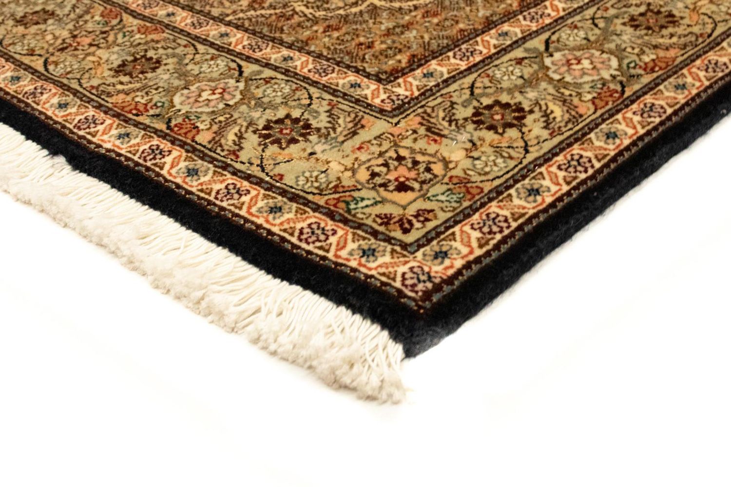 Persisk tæppe - Tabriz - Royal - 159 x 101 cm - sort