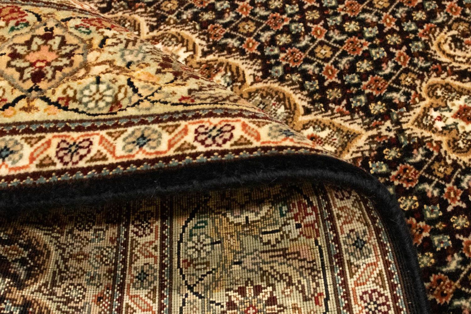 Persisk tæppe - Tabriz - Royal - 159 x 101 cm - sort