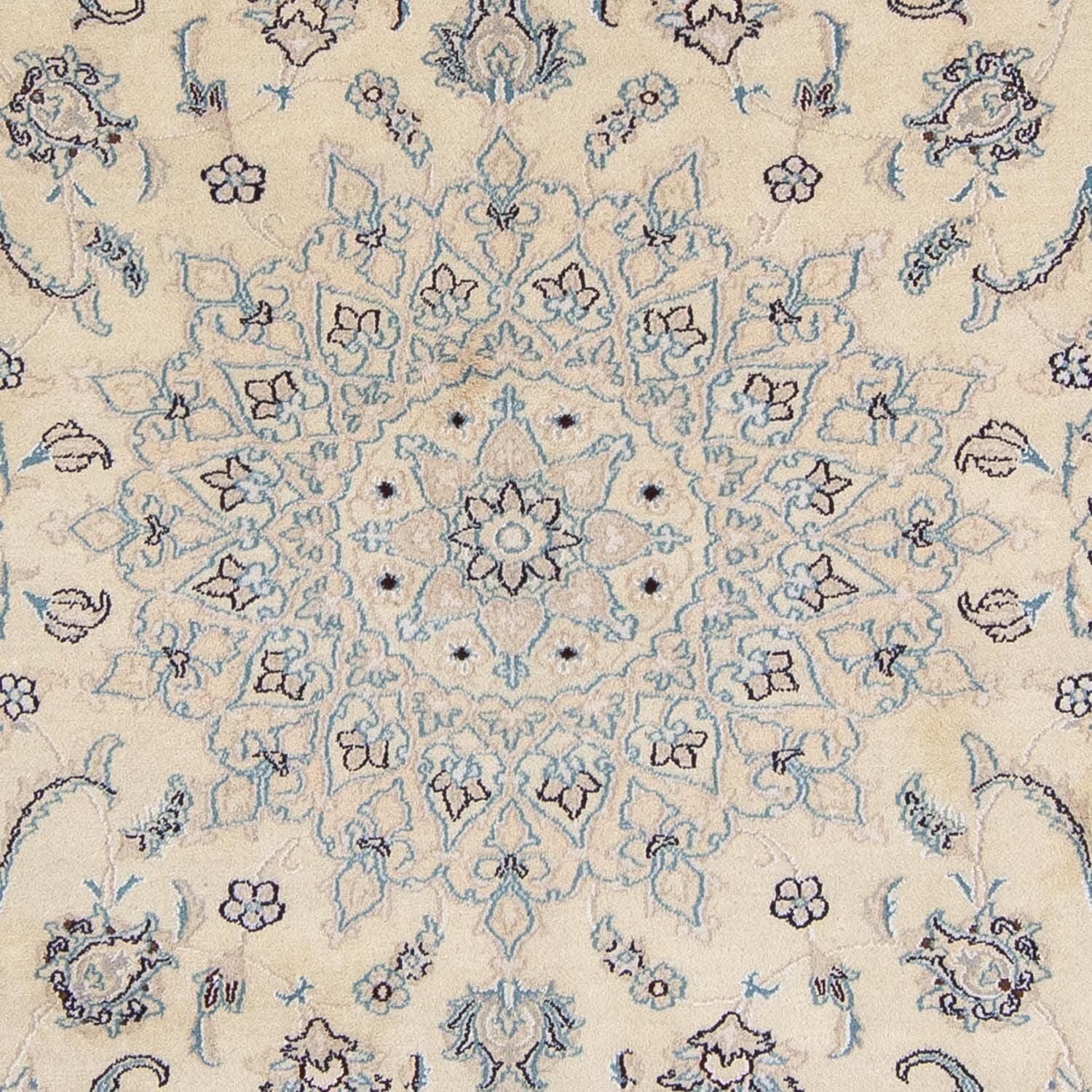 Persisk tæppe - Nain - 351 x 244 cm - beige