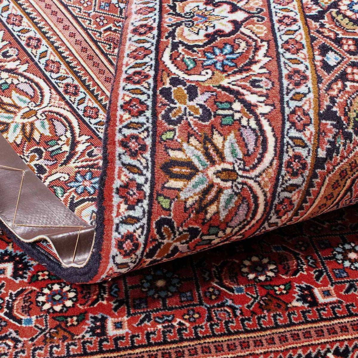 Persisk tæppe - Bijar - 176 x 110 cm - rød