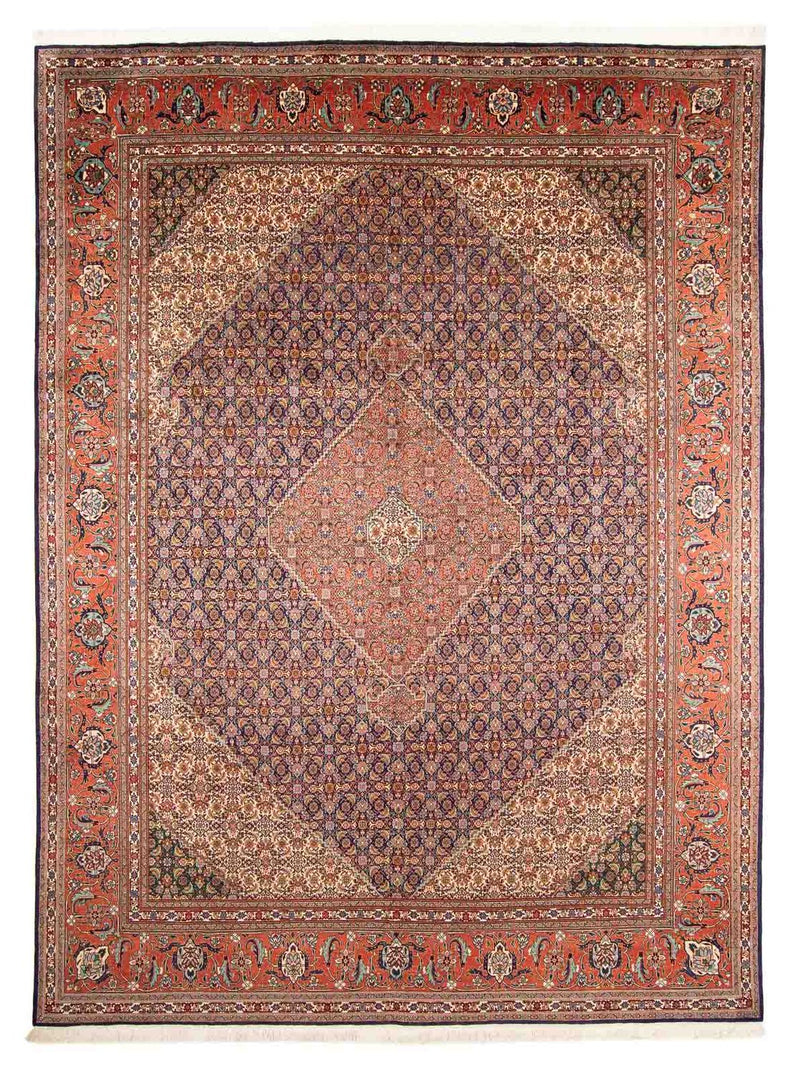 Persisk tæppe - Tabriz - 377 x 295 cm - flerfarvet