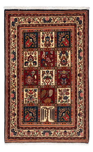 Persisk tæppe - Nomadisk - 150 x 103 cm - mørkeblå