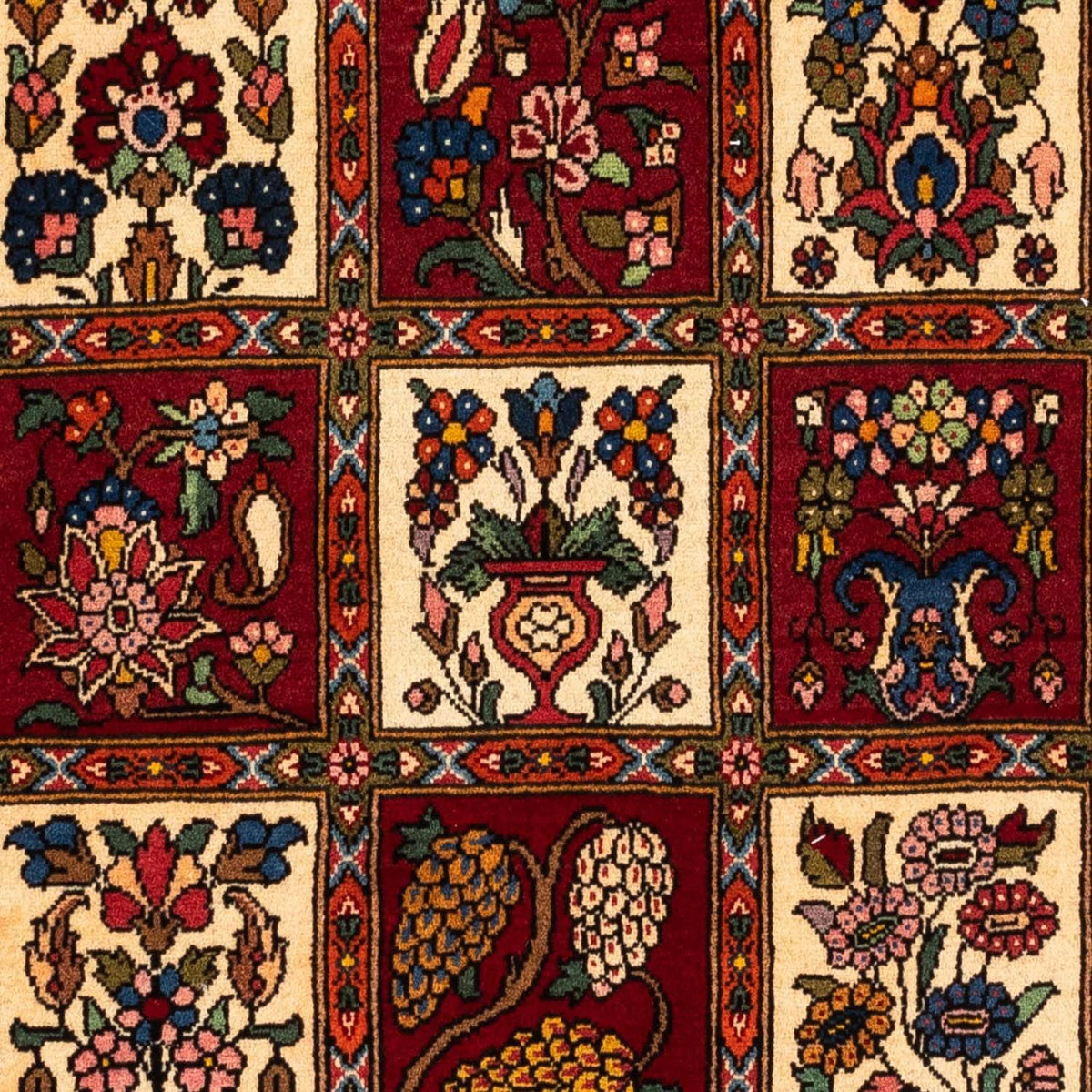 Persisk tæppe - Nomadisk - 150 x 103 cm - mørkeblå