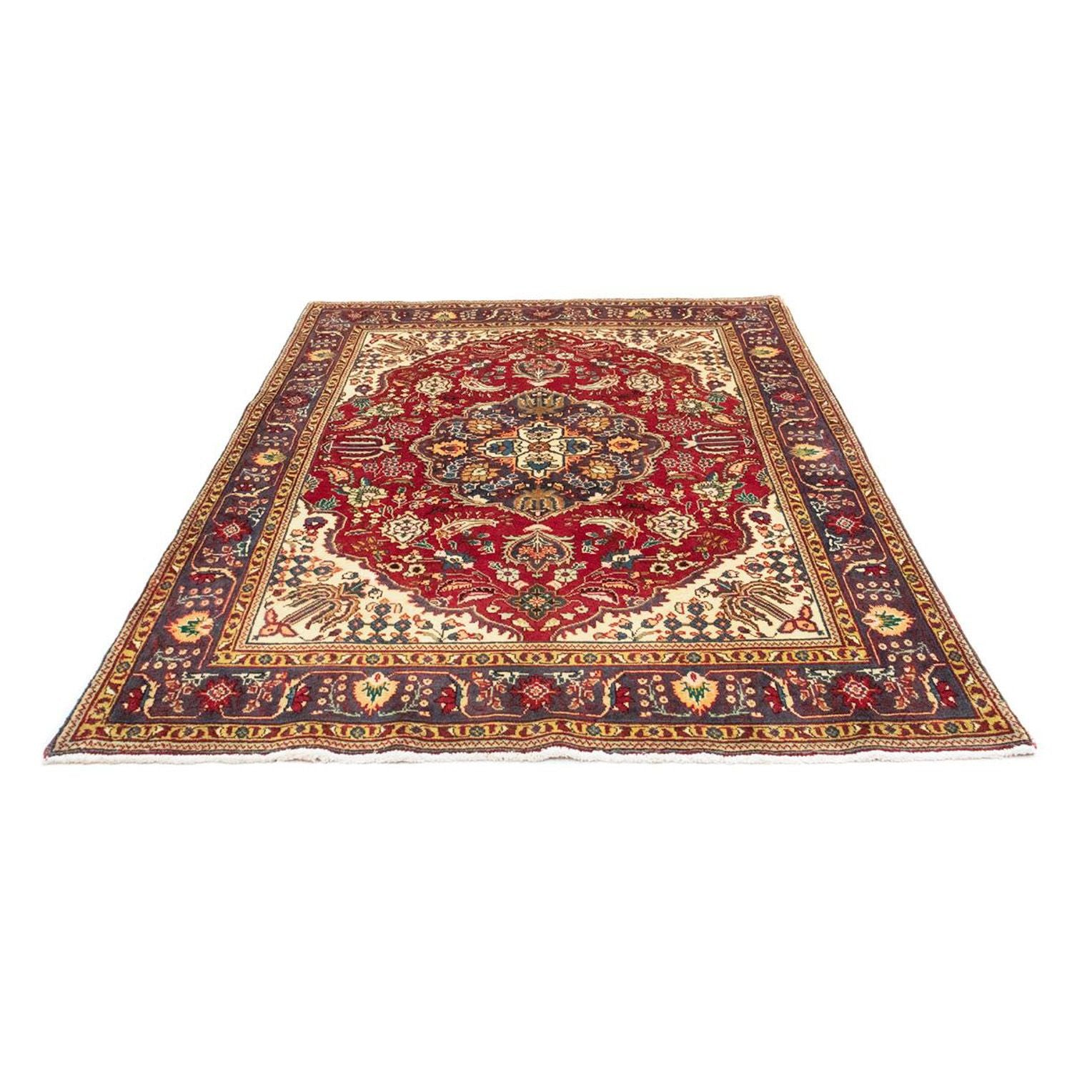 Persisk tæppe - Tabriz - Royal - 200 x 150 cm - rød