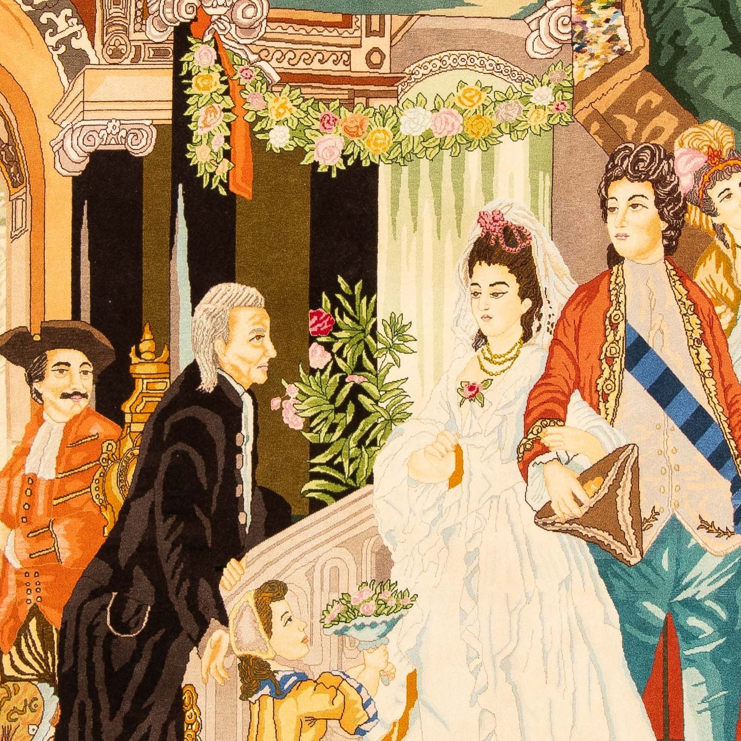 Persisk tæppe - Tabriz - Royal - 290 x 198 cm - flerfarvet