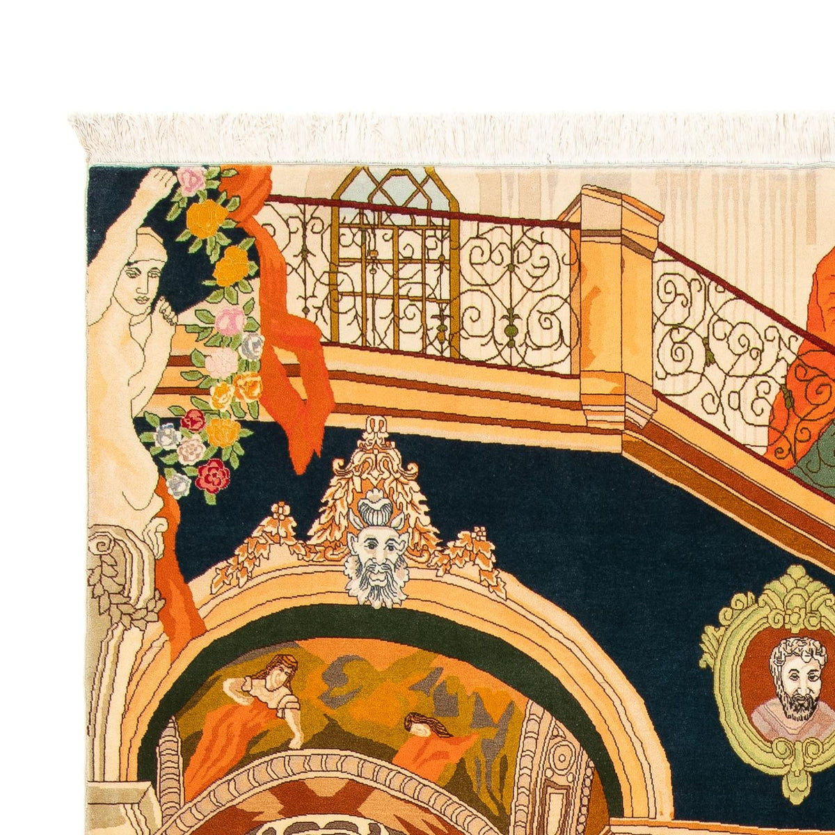 Tabriz - 50 Raj Tæppe 198x290cm - Persisk tæppe