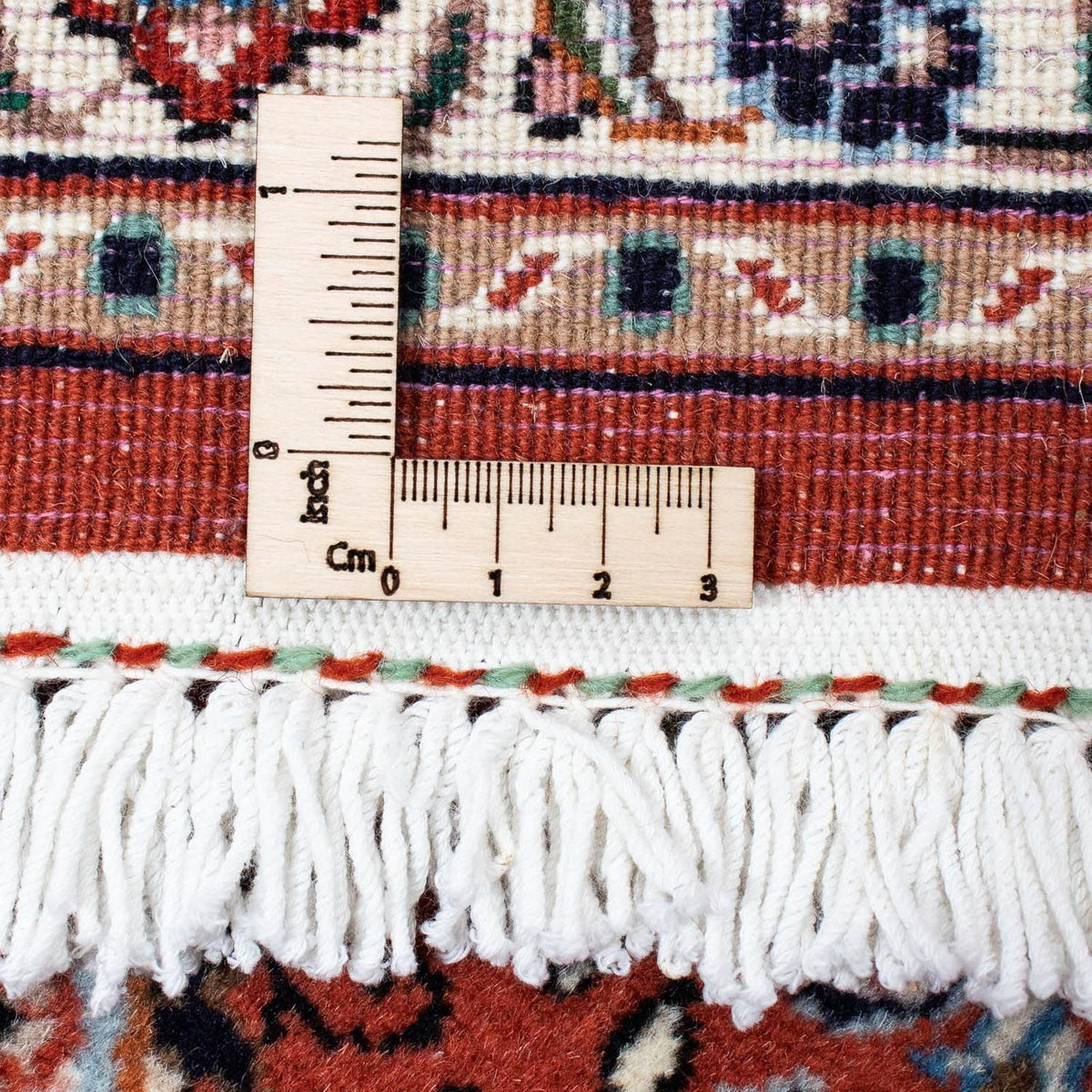 Persisk tæppe - Classic - 230 x 179 cm - mørkerød