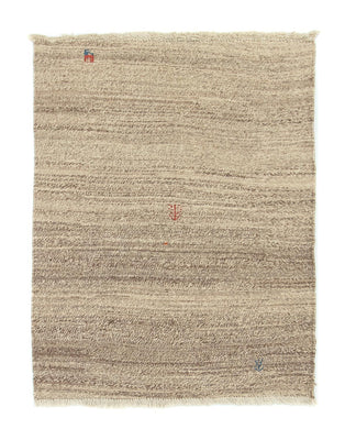 Gabbeh-tæppe - Persisk - 105 x 83 cm - beige