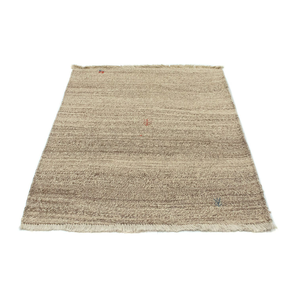 Gabbeh-tæppe - Persisk - 105 x 83 cm - beige