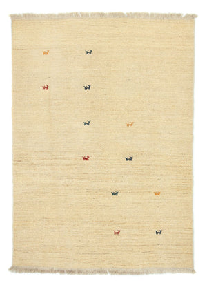 Gabbeh-tæppe - Persisk - 196 x 142 cm - flerfarvet