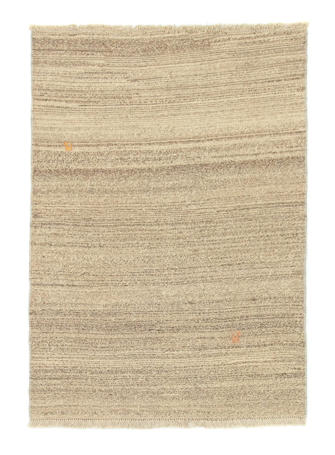Gabbeh-tæppe - Persisk - 140 x 101 cm - beige