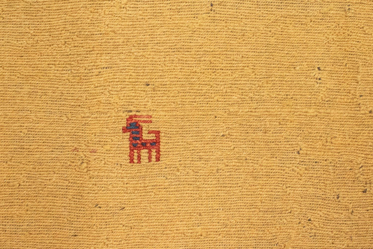 Gabbeh-tæppe - Persisk - 198 x 151 cm - flerfarvet