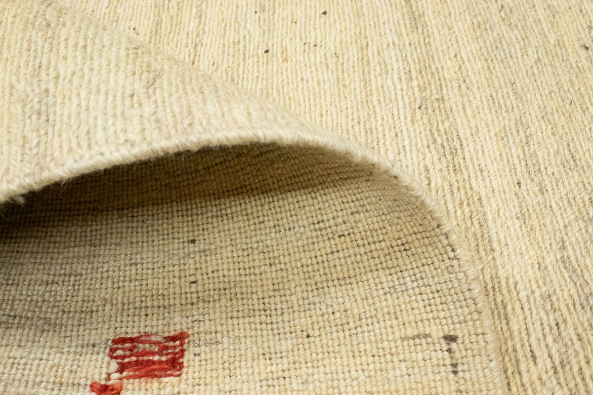 Gabbeh-tæppe - Persisk - 138 x 105 cm - beige