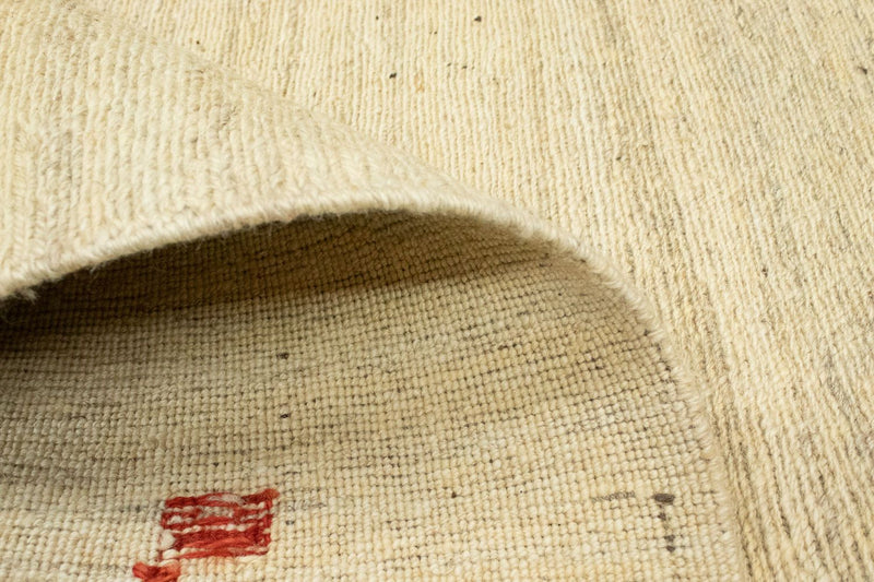 Gabbeh-tæppe - Persisk - 138 x 105 cm - beige