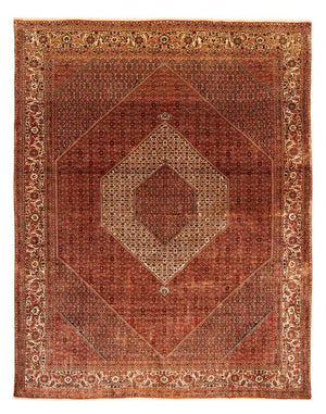 Persisk tæppe - Bijar - 373 x 297 cm - rust
