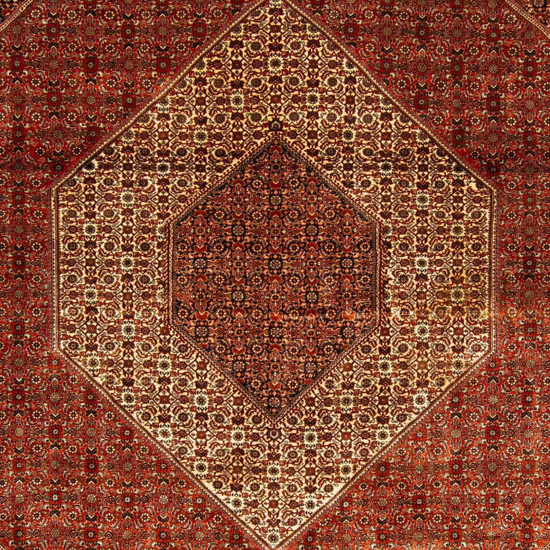 Persisk tæppe - Bijar - 373 x 297 cm - rust