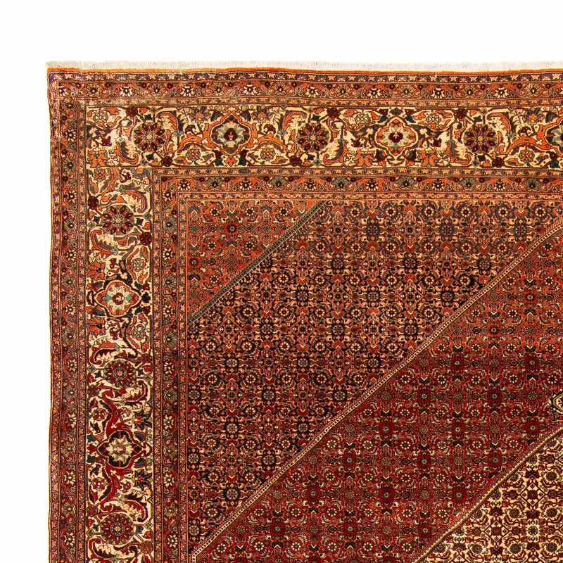 Persisk tæppe - Bijar - 373 x 297 cm - rust