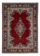 Qom Tæppe 190x130cm - Persisk tæppe