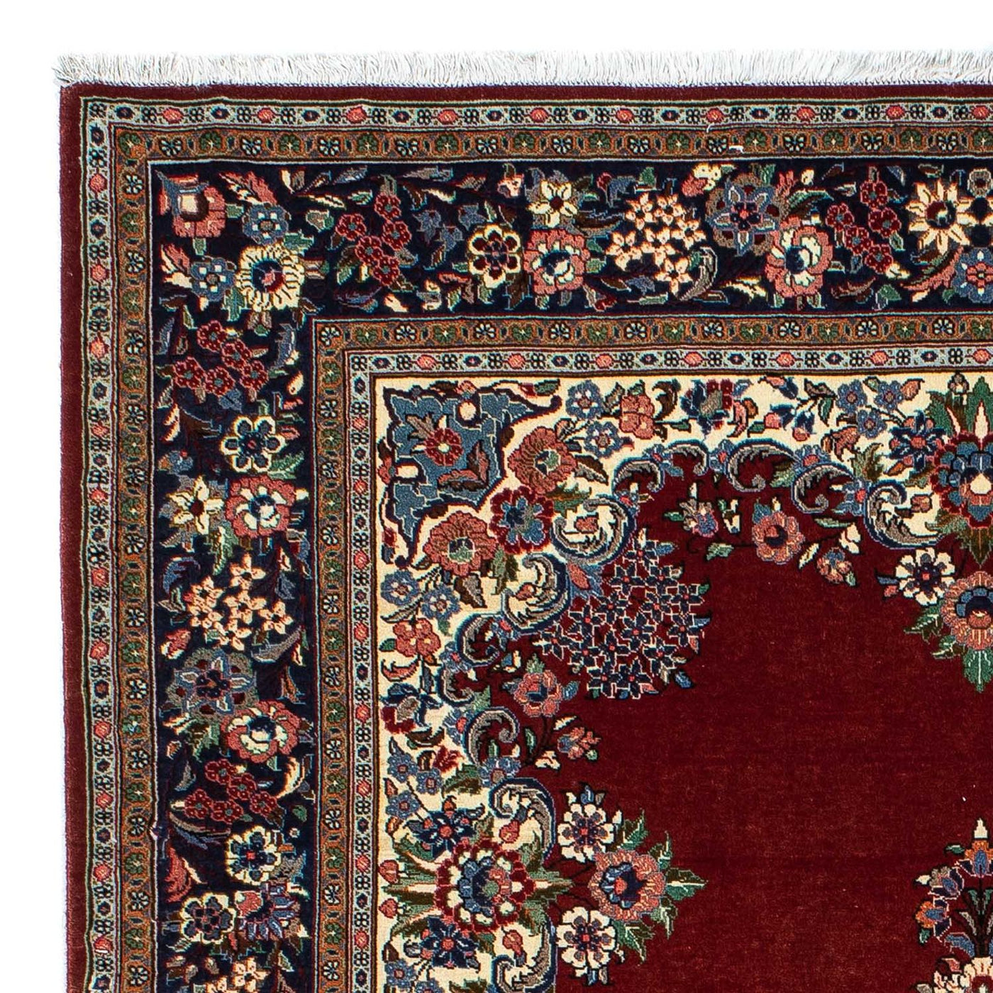 Qom Tæppe 190x130cm - Persisk tæppe
