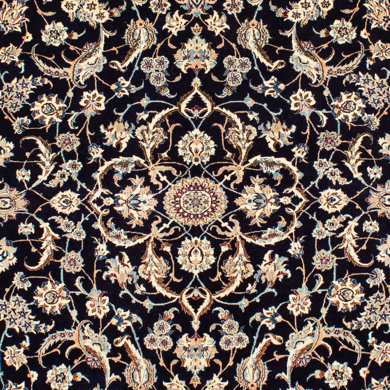 Persisk tæppe - Nain - Premium - 264 x 172 cm - mørkeblå