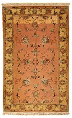 Persisk tæppe - Tabriz - Royal - 116 x 70 cm - brun